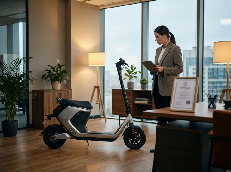 Сертификат на самокаты